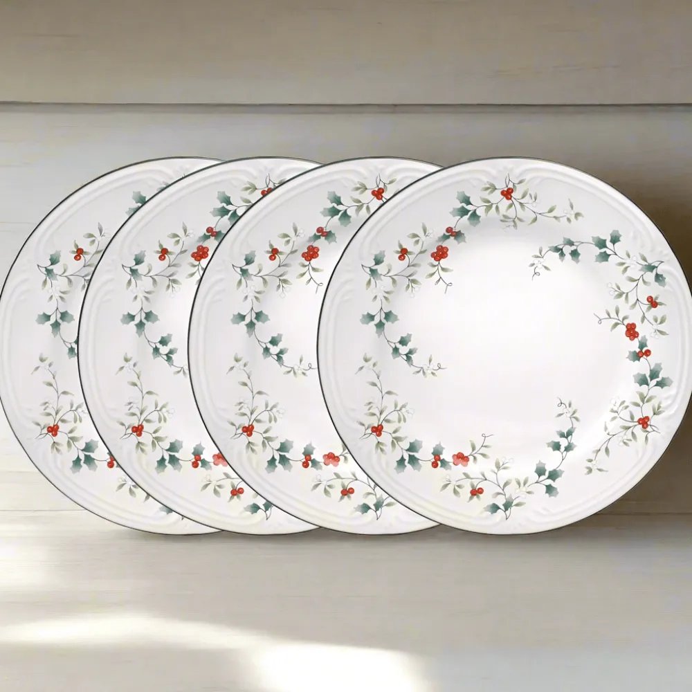 Pfaltzgraff® Winterberry® Set of 4 Dinner Plates- Dinner Plates