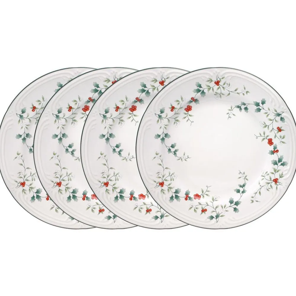 Pfaltzgraff® Winterberry® Set of 4 Dinner Plates- Dinner Plates