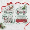 Pfaltzgraff® Winterberry® Set of 4 Figural Appetizer Dessert Plates- Appetizer Plates