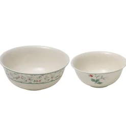 Pfaltzgraff® Winterberry® Set of 2 Holly Nesting Serving Bowls- Serve Bowls