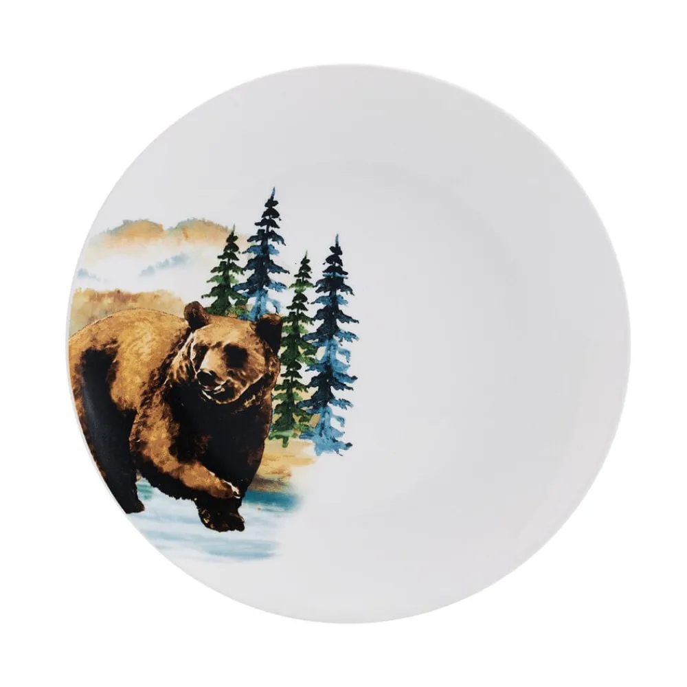 Studio Nova Woodland Animals 12 Piece Dinnerware Set, Service for 4- Dinnerware Service For 4