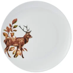 Studio Nova Woodland Wonders 12 Piece Dinnerware Set, Service for 4- Dinnerware Service For 4