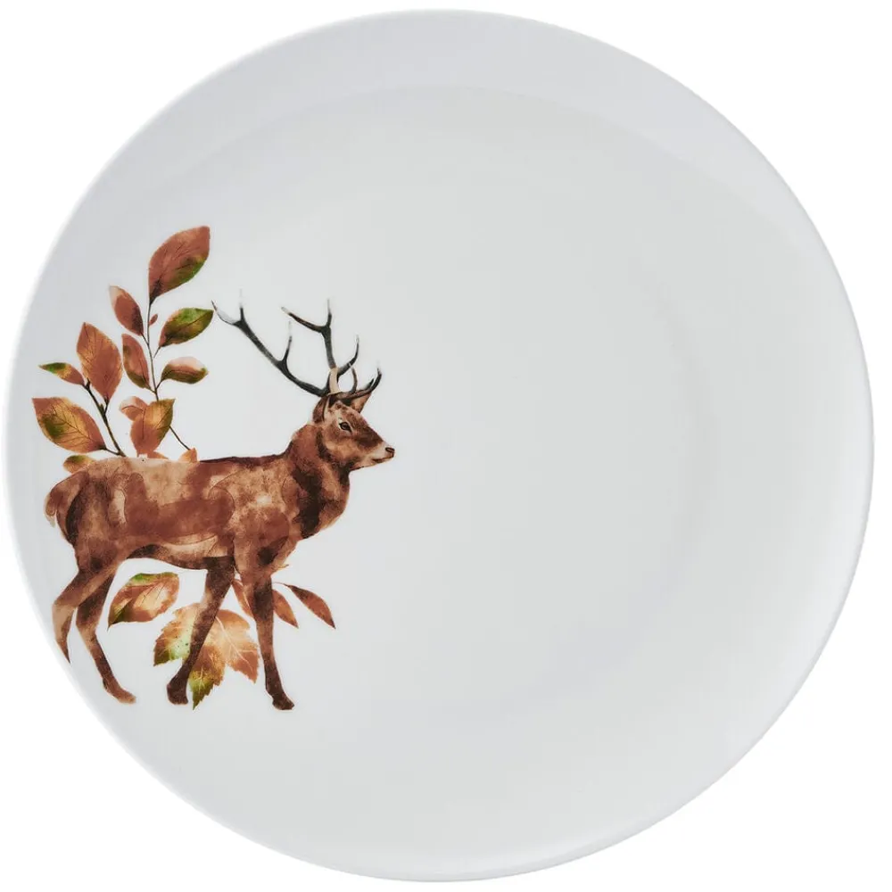 Studio Nova Woodland Wonders 12 Piece Dinnerware Set, Service for 4- Dinnerware Service For 4