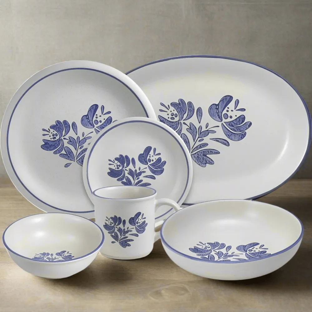 Pfaltzgraff® Yorktowne Service for 8 with Serveware- Dinnerware Service For 8
