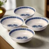Pfaltzgraff® Yorktowne Set of 4 Outdoor Melamine Cereal Bowls- Soup Cereal Bowls