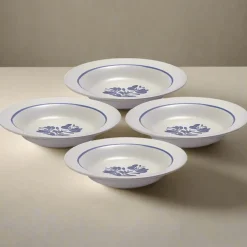 Pfaltzgraff® Yorktowne Set of 4 Rim Soup Bowls- Soup Cereal Bowls